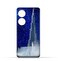 غطاء حماية خلفي من مادة TPU لهاتف Oppo A17 بتصميم برج خليفة في ليلة مرصعة بالنجوم