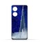 غطاء خلفي واقٍ من مادة TPU لهاتف Oppo A1 Pro بتصميم برج خليفة في ليلة مرصعة بالنجوم