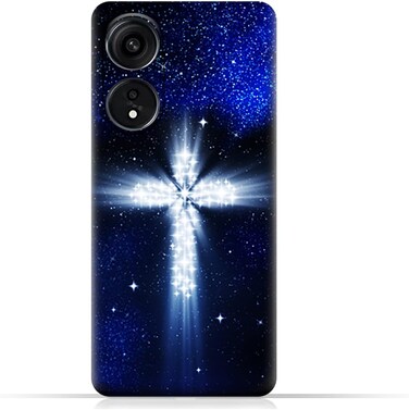 غطاء خلفي واقٍ من مادة TPU لهاتف Oppo A1 Pro بنمط متقاطع