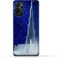 غطاء حماية خلفي من مادة TPU لهاتف Oppo A36 بتصميم برج خليفة في ليلة مرصعة بالنجوم