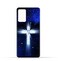 غطاء خلفي واقٍ من مادة TPU لهاتف Oppo A36 بنمط متقاطع