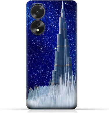 Generic TPU Protective Mobile Back Case Cover Compatible With Oppo A38 With Design 11