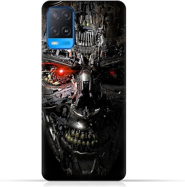 Generic Protective Case Cover For Oppo A54 4G With Terminator Robot Design