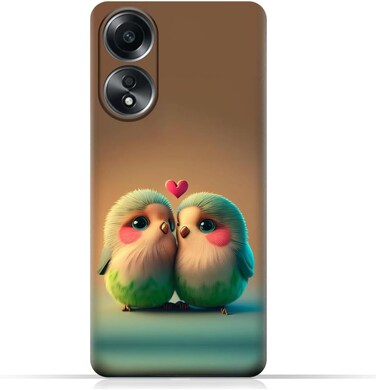 غطاء حماية خلفي للهاتف المحمول مصنوع من مادة TPU، متوافق مع هاتف Oppo A58 4G، بتصميم رقم 9.
