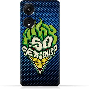 Generic TPU Protective Back Case Cover For Oppo A78 5G With Joker Design