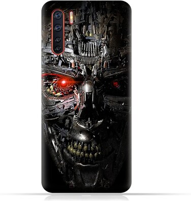 Generic Protective Case Cover forOppo A91 With Terminator Robot Design