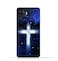 Generic Protective Case Cover For Oppo A94 With Cross Pattern
