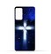 Generic TPU Protective Back Case Cover For Oppo A96 (China) With Cross Pattern