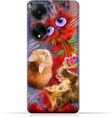 Generic TPU Protective Mobile Back Case Cover Compatible With Oppo F23 5G With Design 26