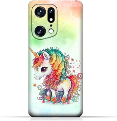 Generic TPU Protective Mobile Back Case Cover Compatible With Oppo Find X5 Pro With Design 08