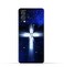غطاء حماية خلفي من مادة TPU عامة لهاتف OnePlus Nord 2 5G بنمط متقاطع