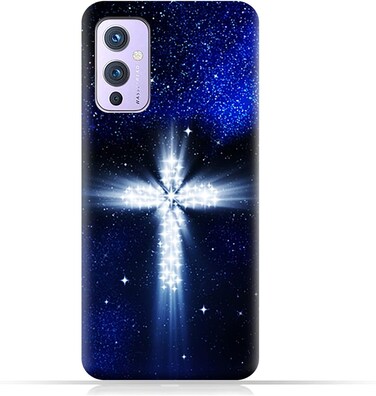 غطاء حماية عام لهاتف OnePlus 9 بنمط متقاطع