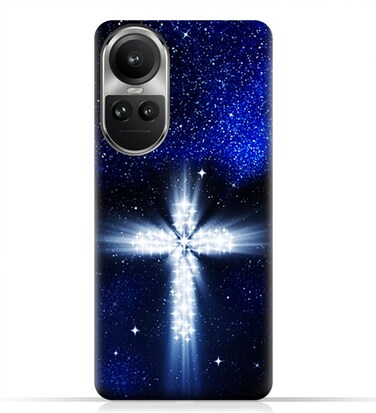 Generic TPU Protective Back Case Cover For Oppo Reno10 Pro (5G) With Cross Pattern
