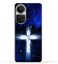 Generic TPU Protective Back Case Cover For Oppo Reno10 Pro (5G) With Cross Pattern