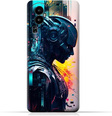 غطاء حماية خلفي من مادة TPU لهاتف Oppo Reno10 Pro (صيني) (5G) بتصميم رقم 039