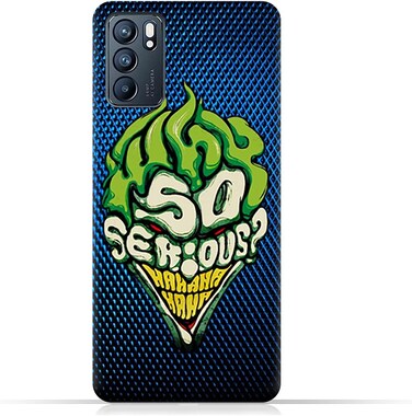 Generic Protective Case Cover For Oppo Reno6 5G With Joker Design