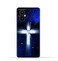 غطاء حماية خلفي من مادة TPU عامة لهاتف Oppo Reno7 Z 5G بنمط متقاطع