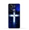 Generic TPU Protective Back Case Cover For Oppo Reno8 Pro (5G) With Cross Pattern