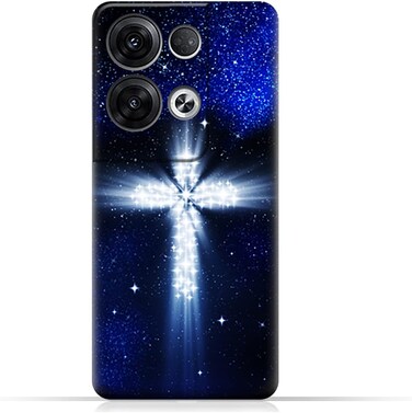 Generic TPU Protective Back Case Cover For Oppo Reno8 Pro (5G) With Cross Pattern