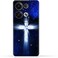 Generic TPU Protective Back Case Cover For Oppo Reno8 Pro (5G) With Cross Pattern