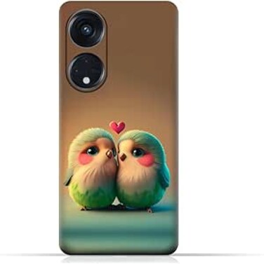 غطاء حماية خلفي من مادة TPU لهاتف Oppo Reno8 T/Oppo Reno8 T 4G بتصميم رقم 044