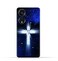 Generic TPU Protective Back Case Cover For Oppo Reno8 T 5G With Cross Pattern