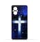 Generic TPU Protective Back Case Cover For Oppo Reno8 Z 5G With Cross Pattern