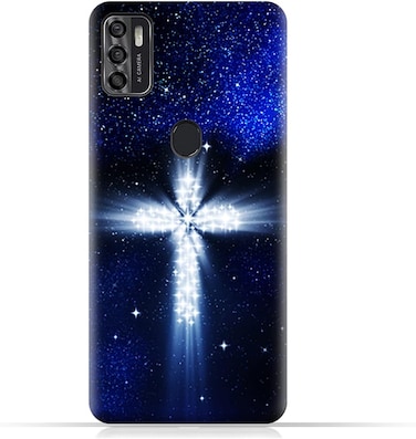 Generic TPU Protective Back Case Cover For Optus X Pro With Cross Pattern