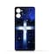 غطاء خلفي واقٍ من مادة TPU لهاتف Realme 10 (4G) بنقشة متقاطعة