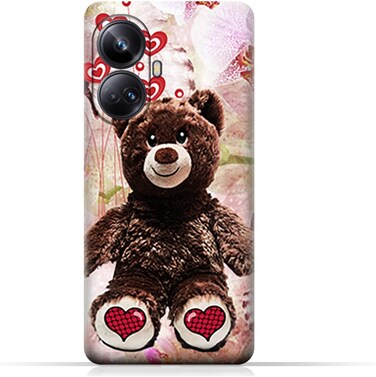 غطاء حماية خلفي من مادة TPU لهاتف Realme 10 Pro+ (Realme 10 Pro Plus) مع صورة دبدوبي