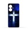 Generic TPU Protective Back Case Cover For Realme 10 Pro+ (Realme 10 Pro Plus) With Cross Pattern