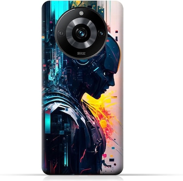 Generic TPU Protective Back Case Cover For Realme 11 Pro/Realme 11 Pro (5G) With Design 039