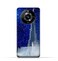 غطاء خلفي واقٍ من مادة TPU لهاتف Realme 11 Pro/Realme 11 Pro (5G) بتصميم برج خليفة في ليلة مرصعة بالنجوم