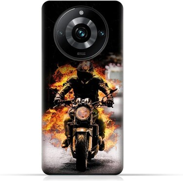 غطاء حماية خلفي من مادة TPU عامة لهاتف Realme 11 Pro+ / Realme 11 Pro Plus (5G) بتصميم رقم 041