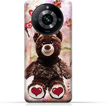 Generic TPU Protective Back Case Cover For Realme 11 Pro+ / Realme 11 Pro Plus (5G) With My Teddy Bear
