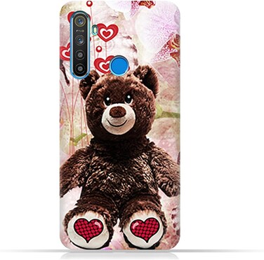غطاء حماية عام لهاتف Realme 5 مزين بدبّي