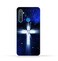 غطاء حماية عام لهاتف Realme 5 بنقشة متقاطعة