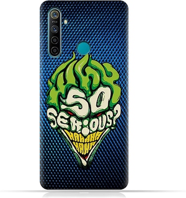 Generic Protective Case Cover For Realme 5i With Joker Design