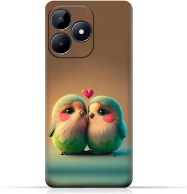 غطاء خلفي واقٍ للهاتف المحمول مصنوع من مادة TPU، متوافق مع هاتف Realme C51 بتصميم رقم 9