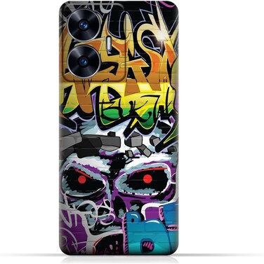 غطاء خلفي واقٍ من مادة TPU لهاتف Realme C55 (4G) بتصميم رقم 038