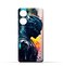 غطاء حماية خلفي من مادة TPU لهاتف Realme C55 (4G) بتصميم رقم 039