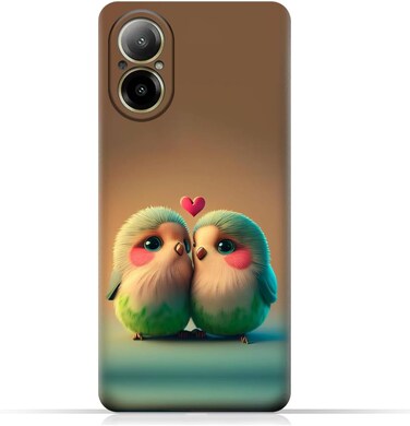 غطاء حماية خلفي للهاتف المحمول من مادة TPU، متوافق مع هاتف Realme C67 4G، بتصميم رقم 9