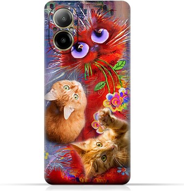 Generic TPU Protective Mobile Back Case Cover Compatible With Realme C67 4G With Design 26