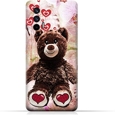 Generic TPU Protective Back Case Cover For Realme GT Neo2T With My Teddy Bear