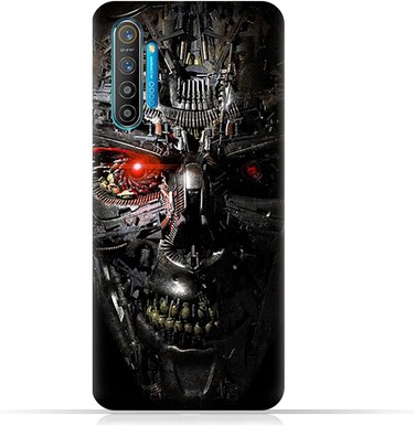 غطاء حماية عام لهاتف Realme X2 بتصميم روبوت Terminator