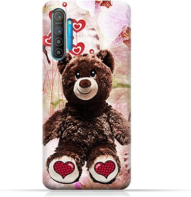 غطاء حماية عام لهاتف Realme X2 مزين بدبّي