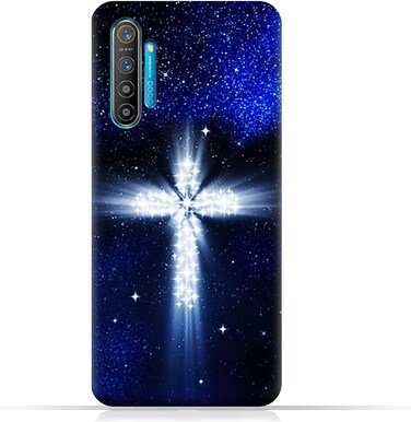 غطاء حماية عام لهاتف Realme X2 بنمط متقاطع