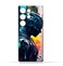 غطاء خلفي واقٍ للهاتف المحمول مصنوع من مادة TPU، متوافق مع هاتف سامسونج جالاكسي S24 ألترا (LTE/5G) بتصميم رقم 4