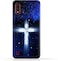 Generic Protective Case Cover For Samsung A01 With Cross Pattern