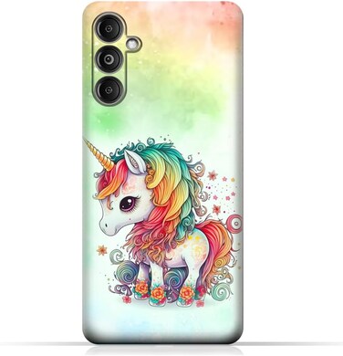 Generic TPU Protective Mobile Back Case Cover Compatible With Samsung Galaxy M14 (5G) With Design 08